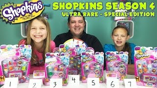 Shopkins Season 4 Release  Ultra Rare  Special Edition [upl. by Enidan]