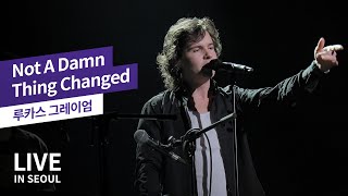 4K 루카스 그레이엄 Lukas Graham  Not A Damn Thing Changed Live In Seoul 2019 [upl. by Salamanca329]