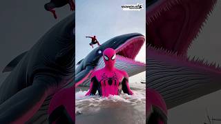 Spiderman Pink Shark shorts short [upl. by Rider11]