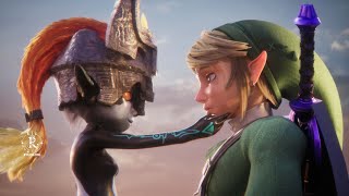 ⭐4K  Zelda Twilight Princess  18th Anniversary Tribute in Unreal Engine 5 [upl. by Dahc]