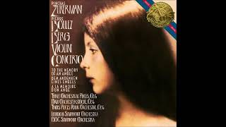 Berg Violin Concerto Boulez Zukerman [upl. by Selie667]