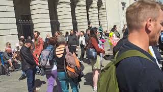 Pro Life rally Customs House Dublin 6th July 2024 [upl. by Dnomal277]