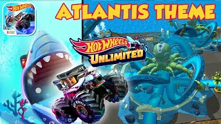 Hot Wheels Unlimited  NEW ATLANTIS Theme Tracks Update Gameplay [upl. by Azpurua851]