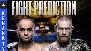 UFC 205 Conor McGregor vs Eddie Alvarez PREDICTION [upl. by Elvin]