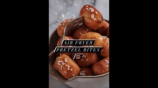 AIR FRYER PRETZEL BITES 🥨🥨🥨 shorts [upl. by Engdahl]