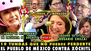 ¡HUYE ENTRE LIMONAZOS TOP 19 PALIZAS VS XÓCHITL GÁLVEZ 28 ¡SACO DE PUS VS CITLALI [upl. by Dlareg]