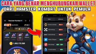 Cara Yang Benar Menghubungkan Wallet Hamster Kombat Di Wallet TelegramOn Chain AirdropOkxBinance [upl. by Bezanson645]