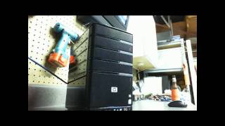 EX485 HP MediaSmart Server Initial Setup [upl. by Pembroke]