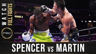 Spencer vs Martin FULL FIGHT July 31 2021  PBC on FOX [upl. by Eycats267]