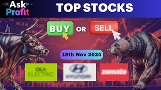 Stock Market News Buy Hold or Sell  Experts Advice On Ask Profit [upl. by Dwan]