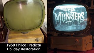 1959 Philco Predicta Holiday Restoration [upl. by O'Doneven959]