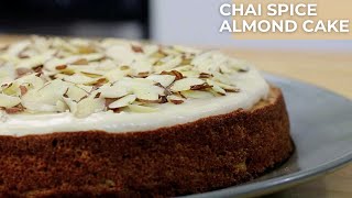 Chai Spice Almond Cake is a delicious dessert to complete your holiday table WOW [upl. by Nnahsal]