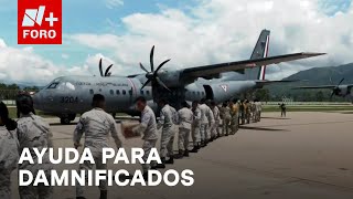 Llegan aeronaves de la Fuerza Aérea con víveres para damnificados de Acapulco  Paralelo 23 [upl. by Hilly]