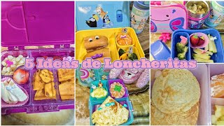 5 Ideas de Lonchera fácil saludables y divertidas Lunch para mi niña 👧🌭🥦🍏🍊🍓🥟🌽🍠🥞 momlife [upl. by Cuthbertson]