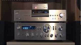 Pioneer SA8800 Sony DVPNS900V NonOversampling DAC [upl. by Ynaffit]