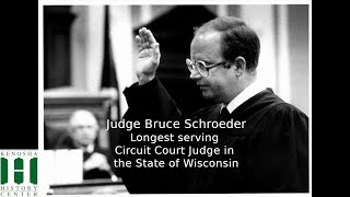 quotKenosha Voicesquot Judge Bruce Schroeder Longest Serving Cir Crt Judge in Wisc rcrde 12 June 2023 [upl. by Klockau275]