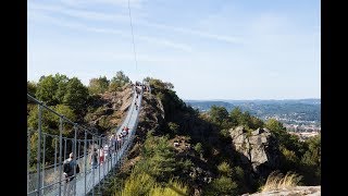 La passerelle de Mazamet à Hautpoul  Tarn Tourisme [upl. by Romona405]