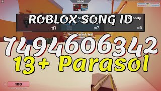 13 Parasol Roblox Song IDsCodes [upl. by Suivart]