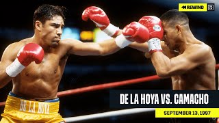 FULL FIGHT  Oscar De La Hoya vs Hector Camacho DAZN REWIND [upl. by Nylsej]