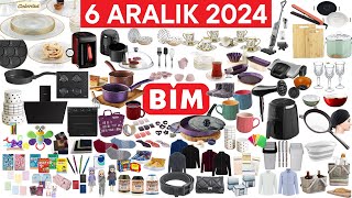 RESMİ KATALOGDAN ✅ BİM 6 ARALIK 2024  HARİKA İNDİRİMLER  MUTFAK ÇEYİZ GİYİM  BİM AKTÜEL ÜRÜNLERİ [upl. by Anialem]