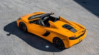 First Drive 2013 McLaren 12C Spider [upl. by Kunz171]