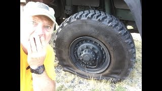 FMTV BIG TIRE BALANCING 63 [upl. by Namar]