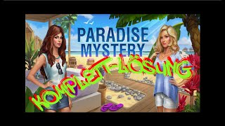 Adventure Escape Mysteries PARADISE MYSTERY Komplettlösung Deutsch [upl. by Pokorny]