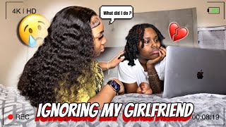 Testing My Girlfriends Patience Ignoring Prank [upl. by Nenney]