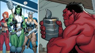 SheHulk Calls Back Up For Red Hulk [upl. by Reisfield]