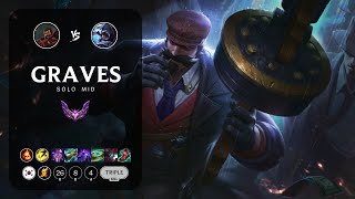 Graves Mid vs Talon  KR Master Patch 1321 [upl. by Ydnes]