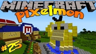 Minecraft Pokemon Mod Pixelmon Ep  25 PSYDUCK CITY amp POKEMART [upl. by Storm793]