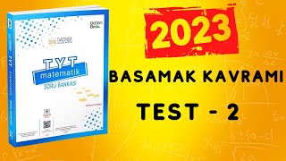 345 TYT MATEMATÄ°K SORU BANKASI Ã‡Ã–ZÃœMLERÄ°  2023  BASAMAK KAVRAMI  TEST 2 [upl. by Ylnevaeh]