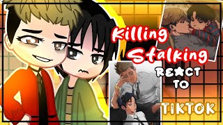 🔪Kllng stalking react to tiktok🔪 By Samantha Gacha Wolf reactsgacha [upl. by Maggee712]