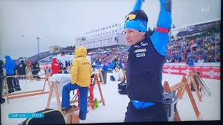 💥 VM Oberhof 2023 🇸🇪 Herr Brons 💪💫 stafett amp intervju [upl. by Georgy]