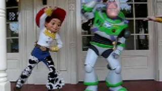 Jessie amp Buzz FLASHBACK appearance by Woody [upl. by Annahsohs]