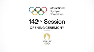 Opening Ceremony of the 142nd IOC Session [upl. by Noivad]