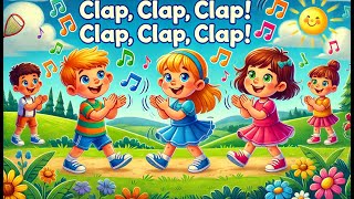 Clap Clap Clap  HappyBeats4kids  Nursery Rhymes amp Children Songs trending cocomelon beats [upl. by Lorena]