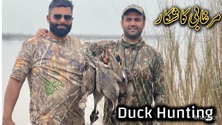 Murghabi ka Shikar 2024  Duck Hunting by Mansoor Kiani  Duck Hunting season 2024 [upl. by Atnwahsal208]