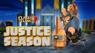 Deliver Justice Clash of Clans New Season [upl. by Adnoyek]