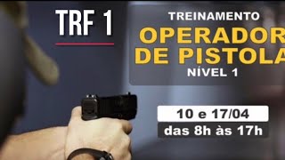 Treinamento Operador de Pistola 2023  TRF 1  POLÍCIA JUDICIAL [upl. by Jamila]