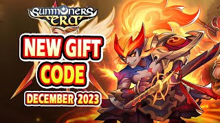 Summoners Era New Gift Code  Summoners Era New Gift Code December 2023 [upl. by Chui]