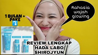 REVIEW HADA LABO STARTER PACK SHIROJYUN ULTIMATE WHITENING  Ine wiana [upl. by Nanete]