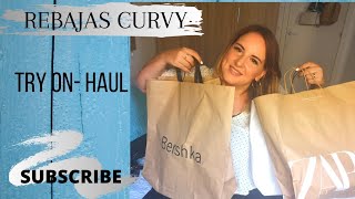 HAUL TRY ON  Rebajas para una chica Curvy talla 44 🌼Parte 1 Stradivarius Pimkie Bershka y más [upl. by Owain]