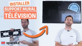 Comment installer le support mural dune télévision [upl. by Haissi]