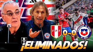 CONFERENCIA DE PRENSA DE JORGE FOSSATI Y RICARDO GARECA🔴EN VIVO  PERÚ Y CHILE ELIMINADOS [upl. by Adnalahs828]