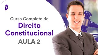 Curso Completo de Direito Constitucional Aula 2  Prof João Trindade [upl. by Yemrej]