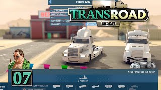 TRANSROAD USA 🚚 Mutige Fahrten ► 7 LKW Logistik Wirtschaft Simulation deutsch german [upl. by Bore219]