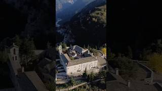 greece ioannina monastery travel greecetravel fyp epirus drone dronevideo orthodox nature [upl. by Reiner]