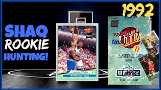 199293 Fleer Ultra Series 2 Basketball Box Break Shaq Rookie Card Hunting [upl. by Nirra50]