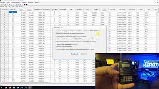 Yaesu FT70DR ADMS10 Programming Demo [upl. by Ernald878]